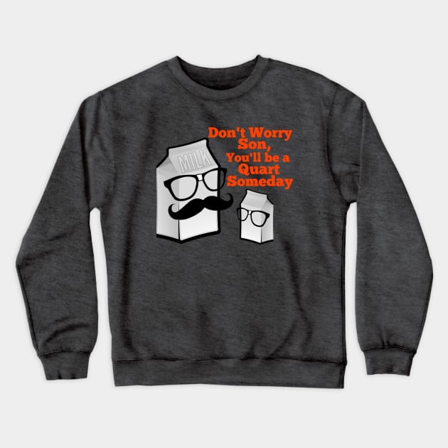 Pint Size Crewneck Sweatshirt by TankByDesign